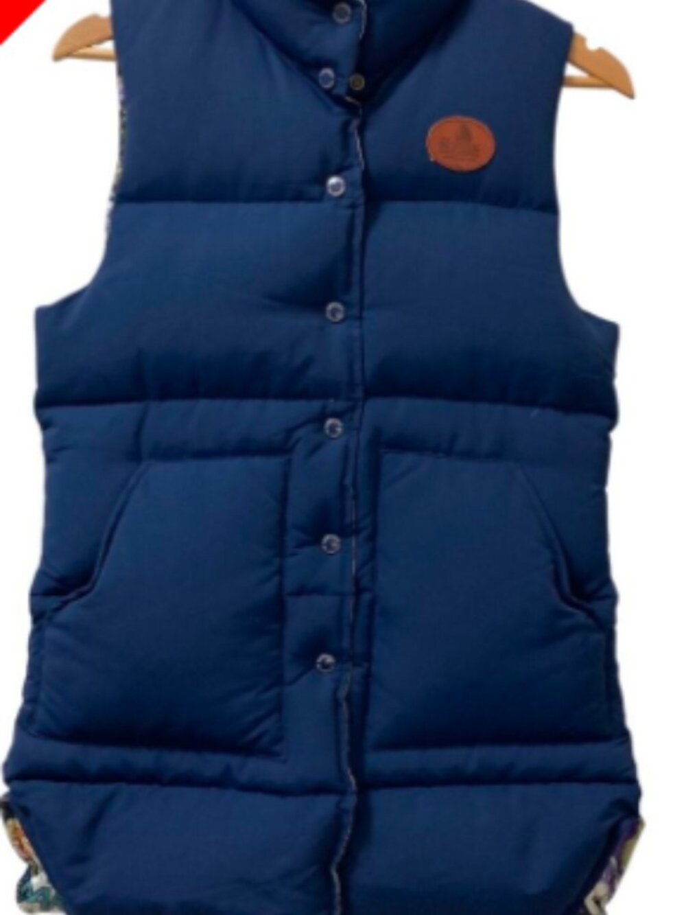 Rare Hysteric Glamour Reversible Manga Print Puffer Vest – Navy/Multi Small NWOT - Picture 2 of 12
